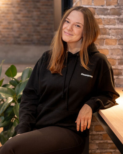 #teampenny Hoodie schwarz Miniaturansicht