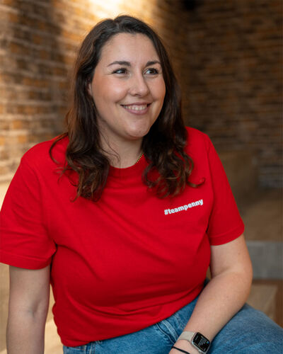 #teampenny T-Shirt rot Miniaturansicht