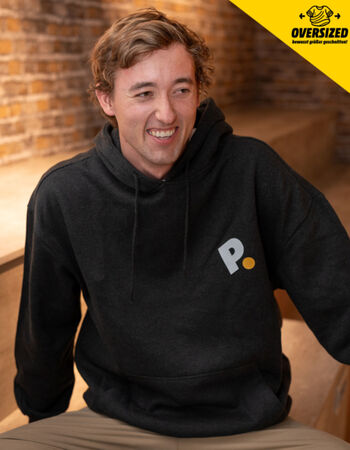 #bebold Hoodie grau Miniaturansicht