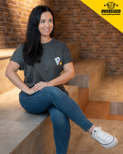 #bebold T-Shirt grau Miniaturansicht